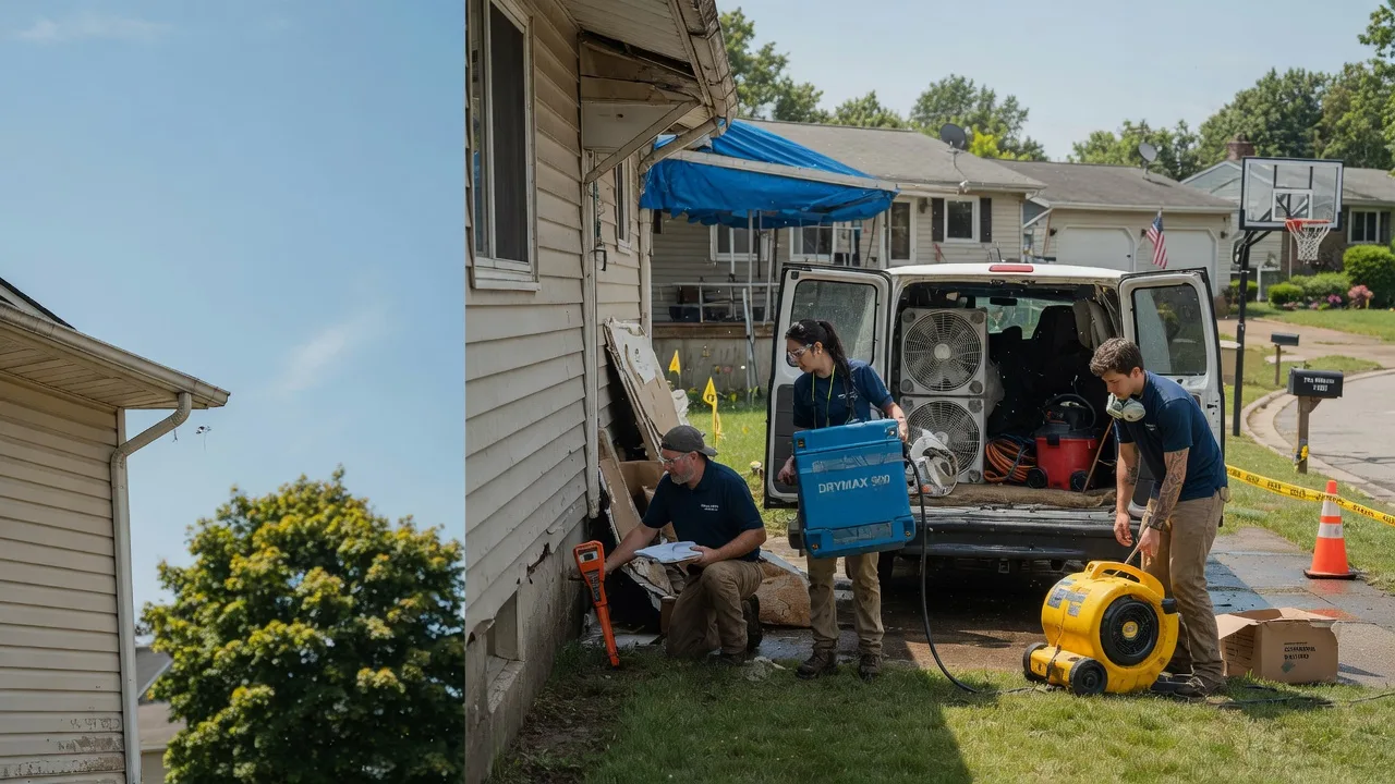 Ceiling Leak Cleanup in Earlville, IA near me