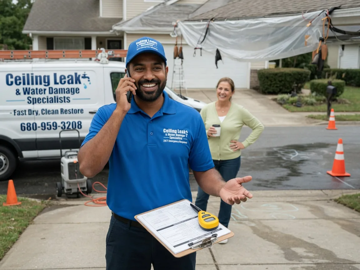 Ceiling Leak Cleanup Earlville, IA FAQs